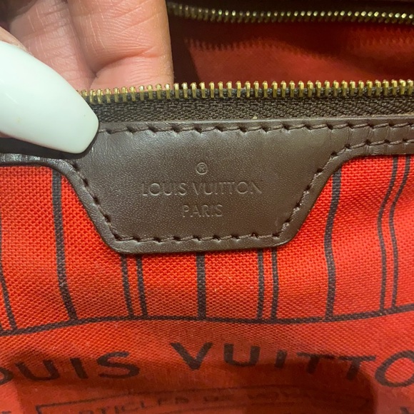 100% Authentic Louis Vuitton Never Full GM Damier - Picture 12 of 16